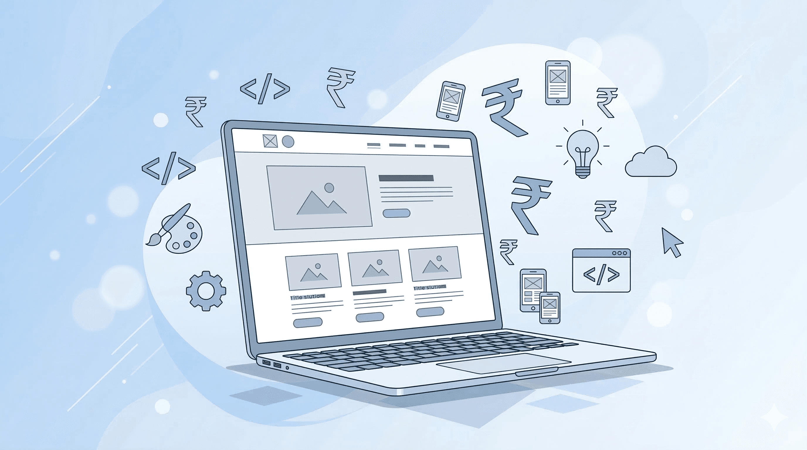 How Much Does It Cost to Build a Website in India in 2025?